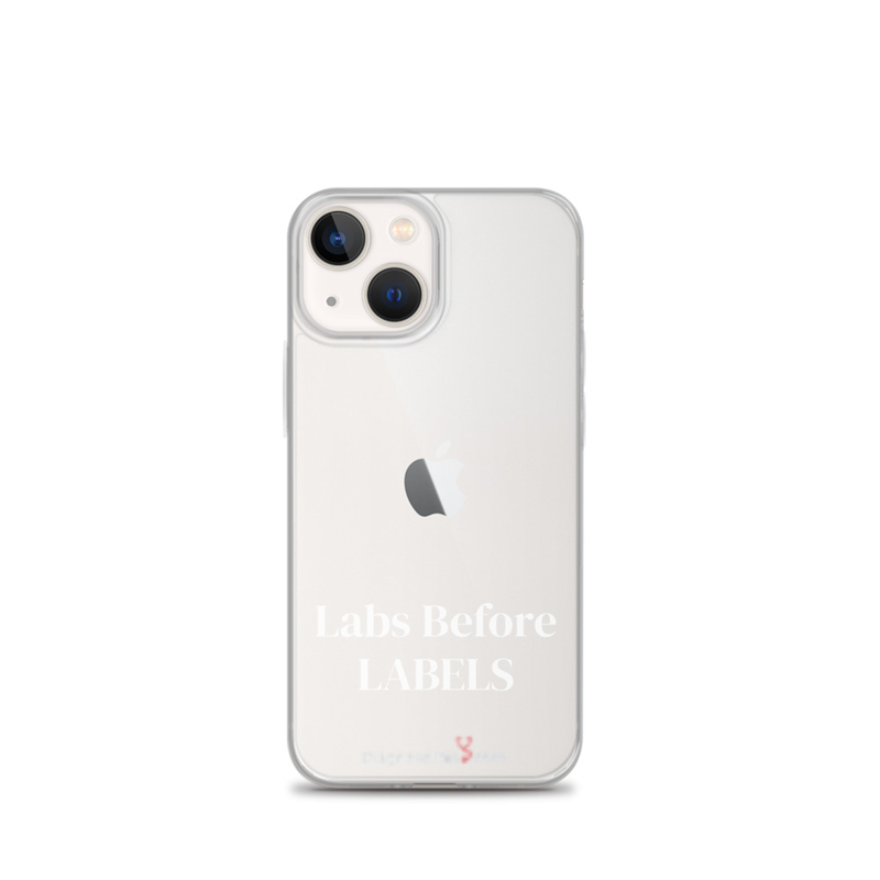 iPhone®  Labs before labels.  – iPhone 13 mini