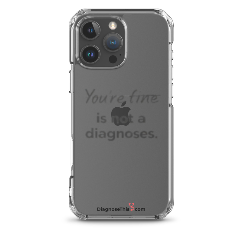 iPhone® - You're fine is not a diagnosis. – iPhone 16 Pro Max
