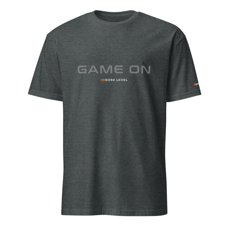 GAME ON Gildan 64000 Short-Sleeve Unisex T-Shirt – XL, Dark Heather