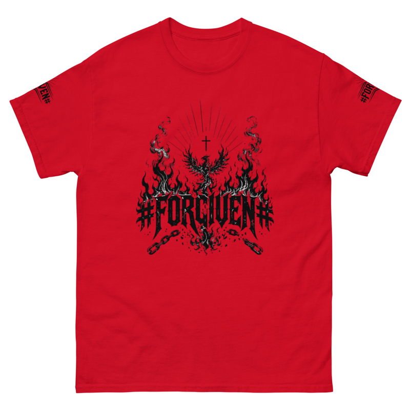 Unisex Distressed FORGIVEN Tee