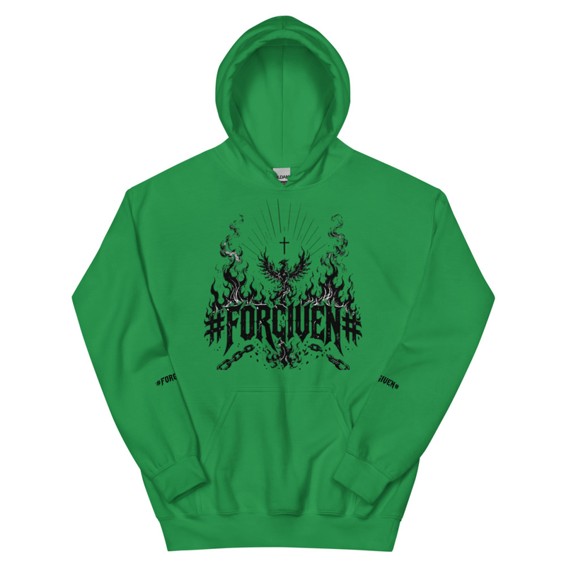 Unisex Distressed FORGIVEN Hoodie