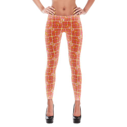 Linecheck Leggings — leggings by Ira Zoot