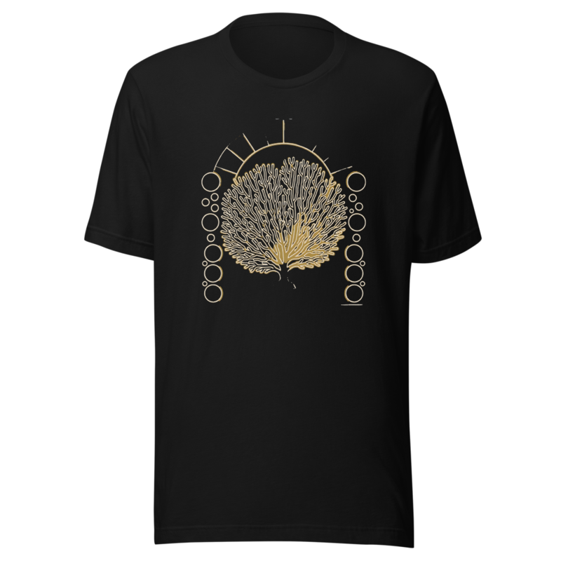 Gilded Gorgonian Crest Tee (Artist Series) mockup