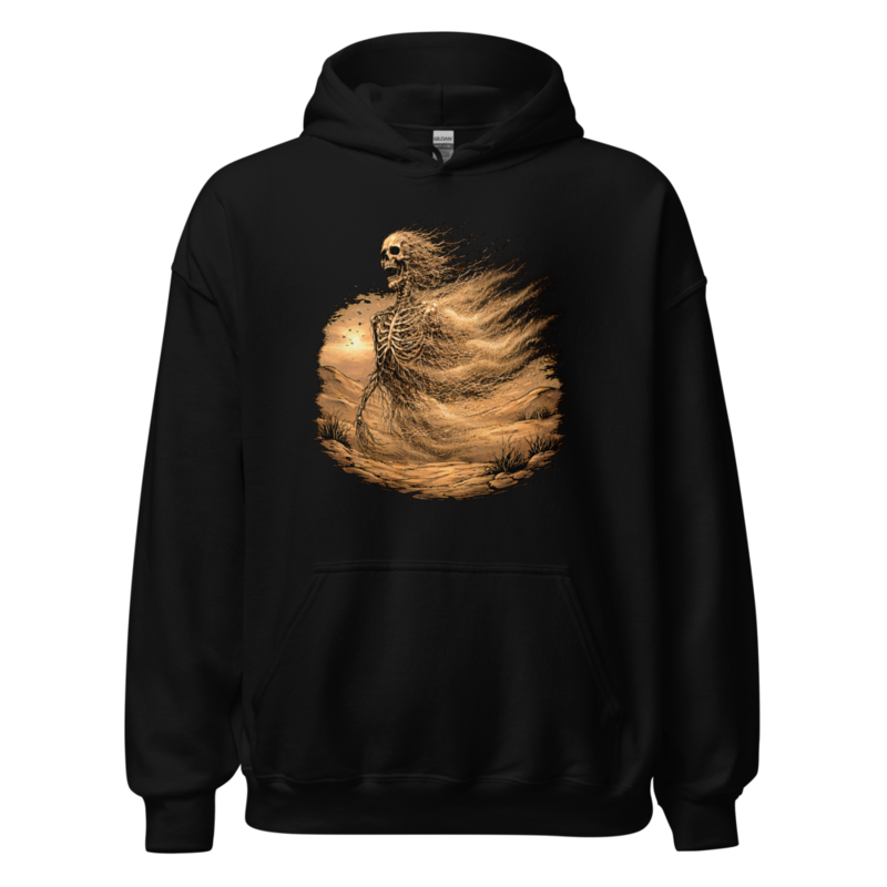 Went Like Tumbleweed Black Unisex Heavy Blend Hoodie