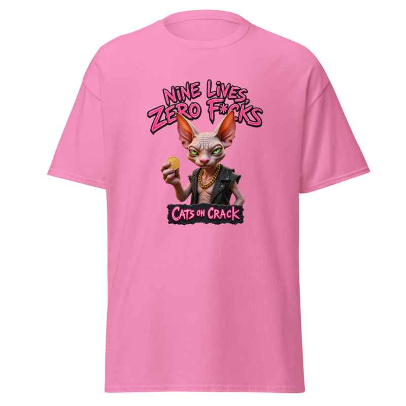 Nine Lives Zero Fucks T-Shirt