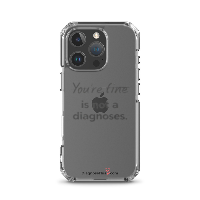 iPhone® - You're fine is not a diagnosis. – iPhone 16 Pro
