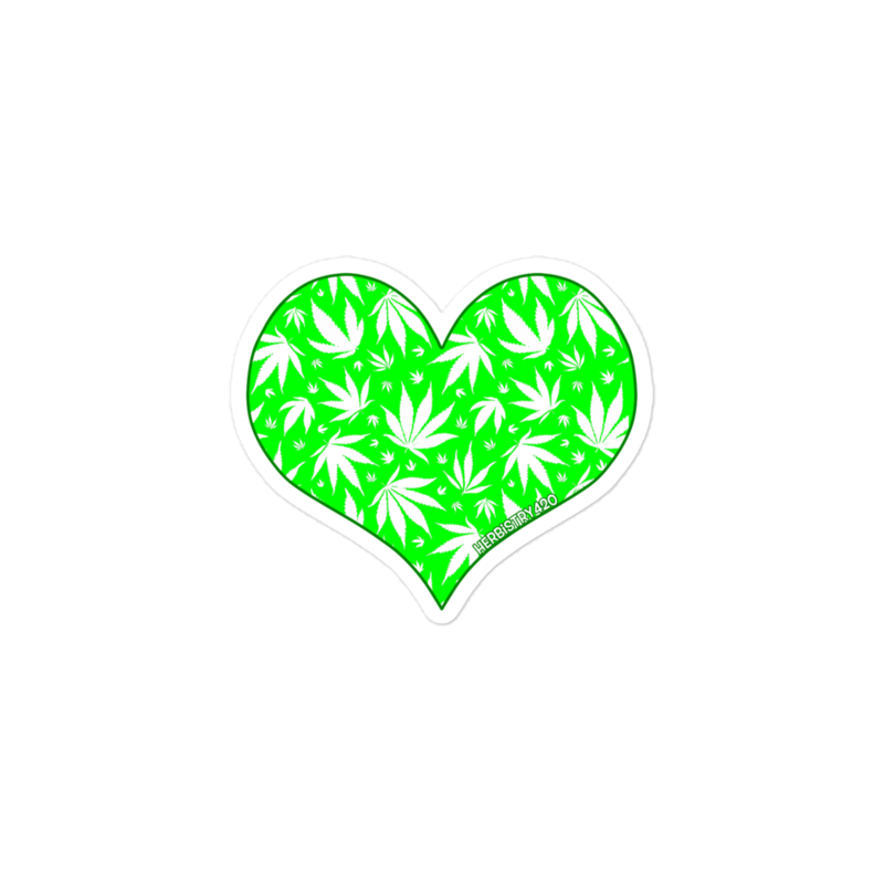 Love Weed – Bubble-free stickers