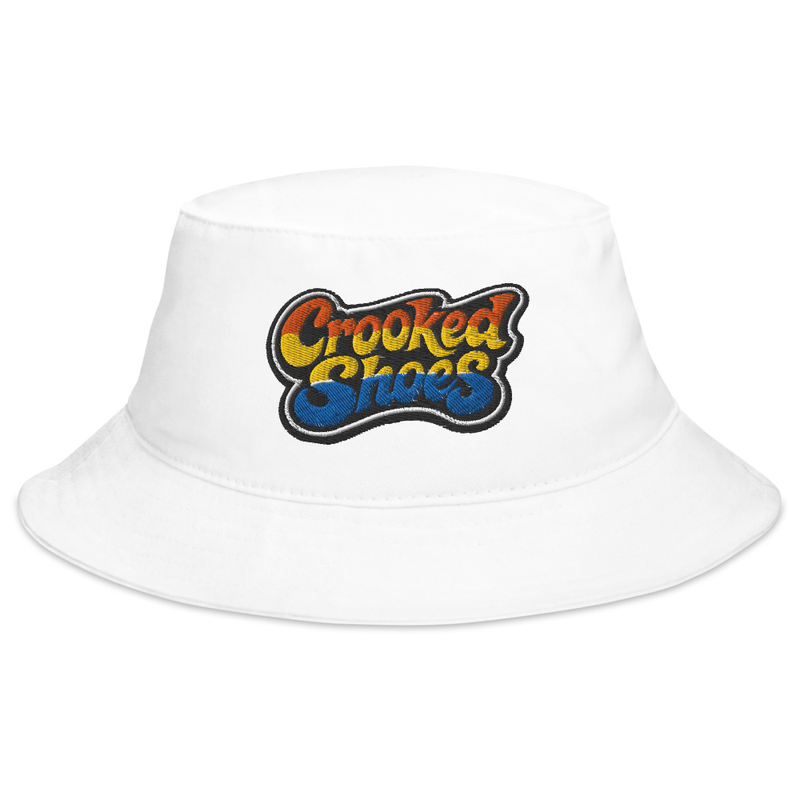 Crooked Shoes Retro Logo Unisex Bucket Hat
