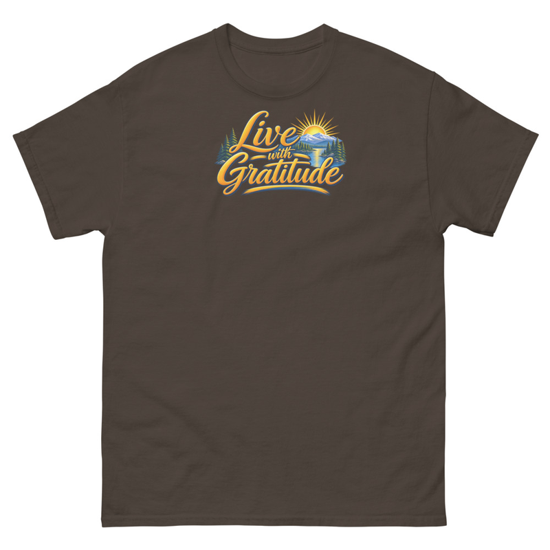 Live with Gratitude Unisex classic tee