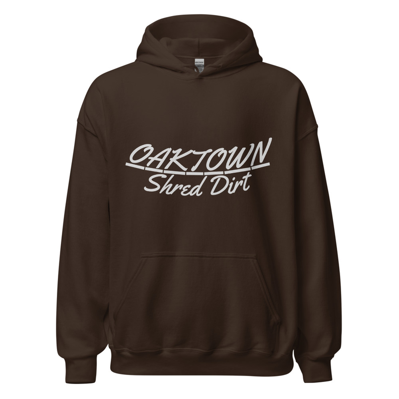 Unisex Hoodie Silver Text