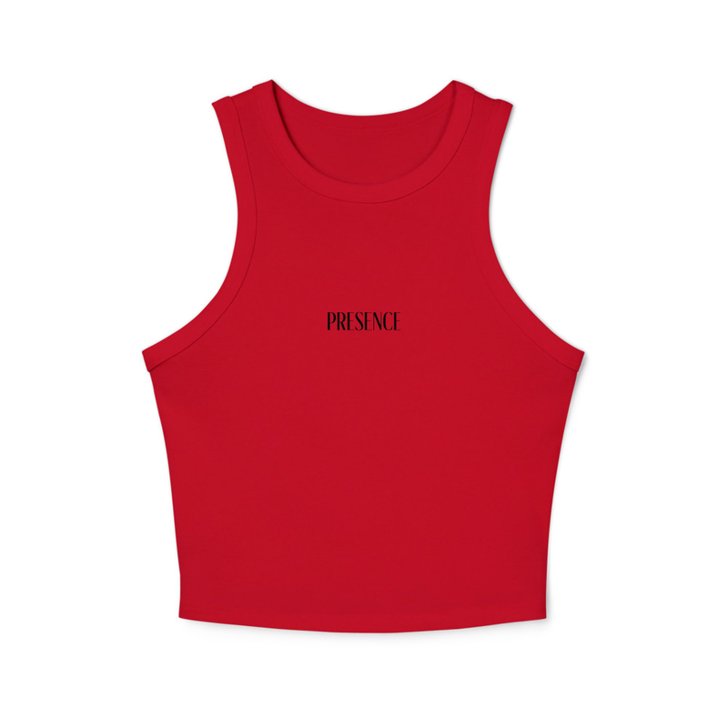 Presence Edition | Soul Threads Cropped Motion Racer Tank Top – Image 2