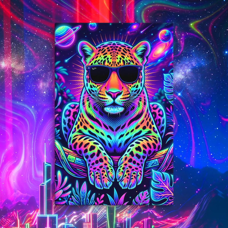 Leopard Canvas - Leopard Canvas / 26″×40″