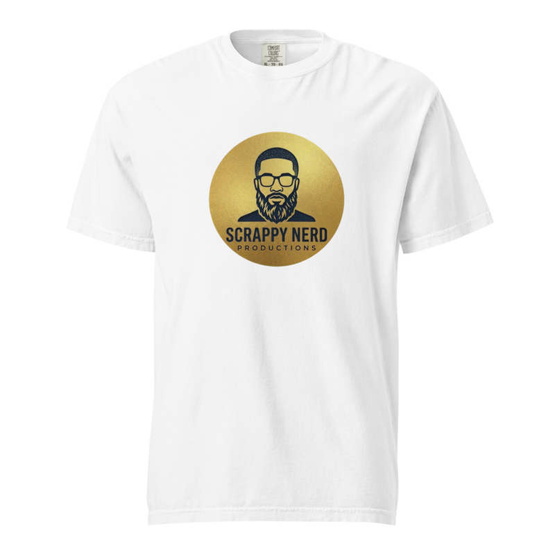Scrappy Nerd Productions Unisex garment-dyed heavyweight t-shirt