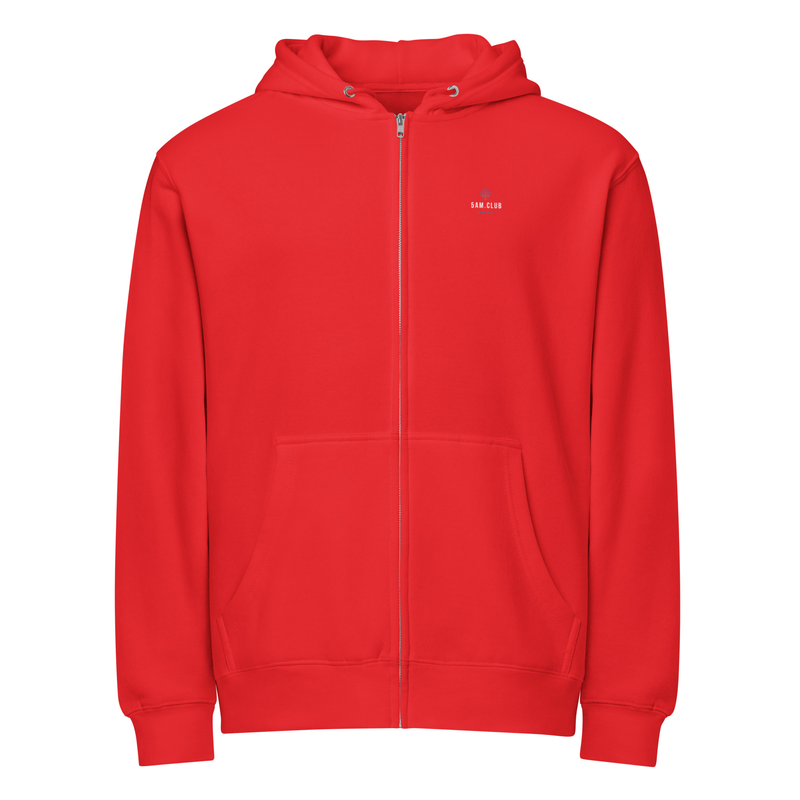 Premium full zip hoodie – 3XL, Red