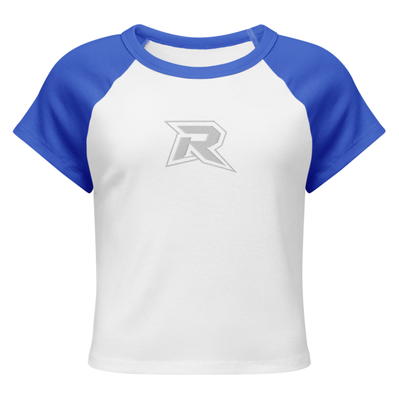 "R" Women’s Micro Rib Raglan Baby Tee