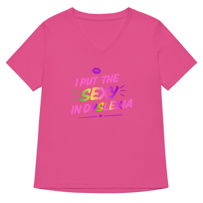 Women’s relaxed v-neck t-shirt – Image 5