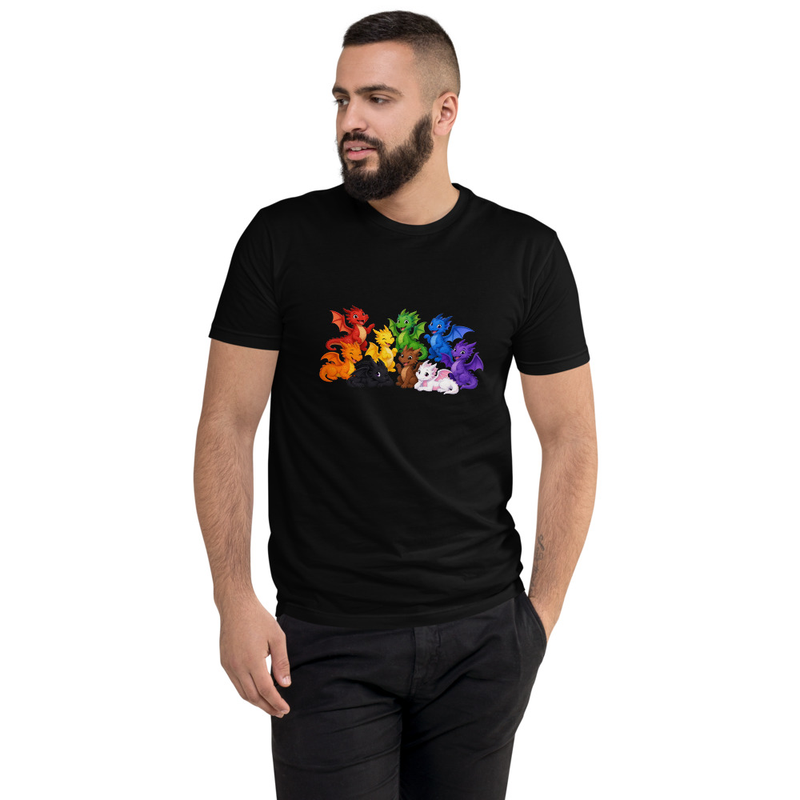 Dragon Pride-Short Sleeve T-shirt back