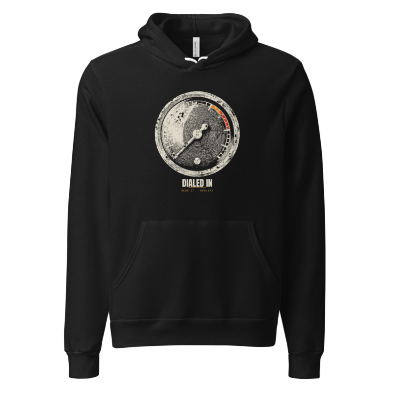Dialed In Hoodie mockup