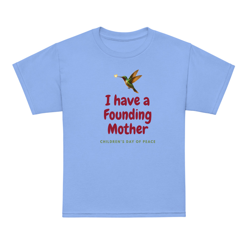 FM Youth t-shirt – XL, Carolina Blue
