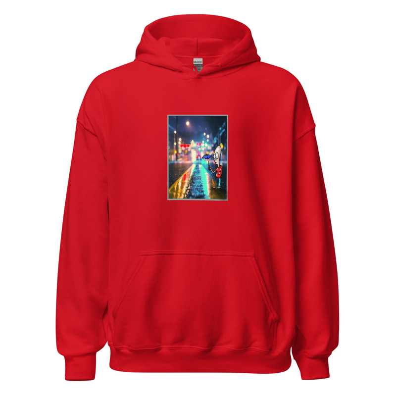 THE NOOB GUY HOODIE — Red