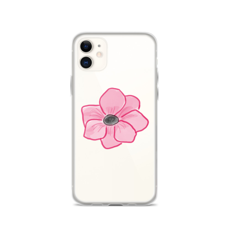 Cheery Pink Flower iPhone Case