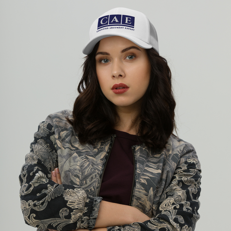 Trucker Cap – One size, White