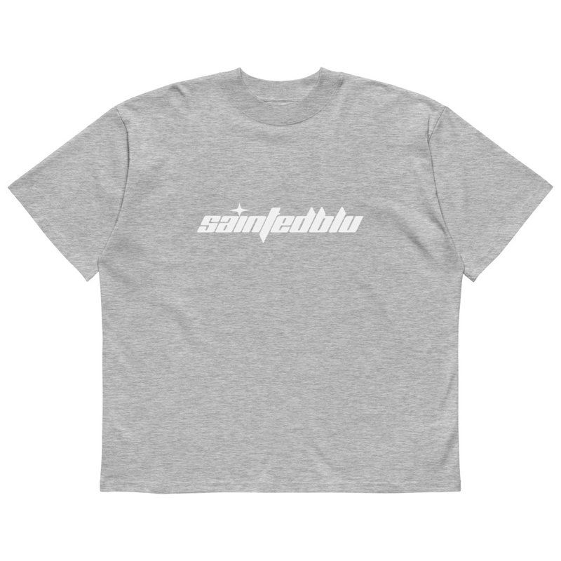 CYBER SPELLOUT TEE (GREY)