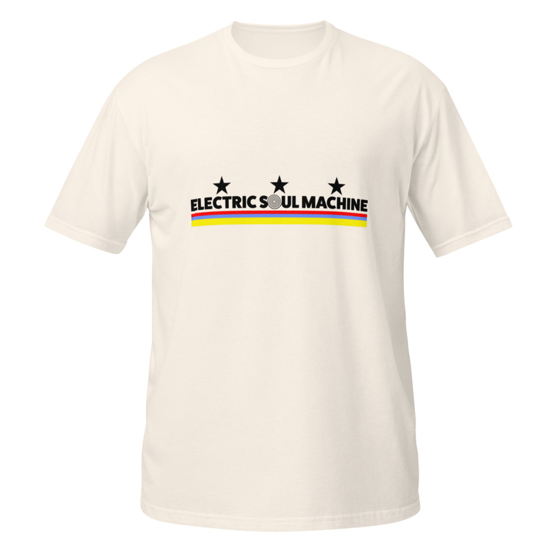 Electric Soul Machine Three Stars Tee - Natural – Image 9