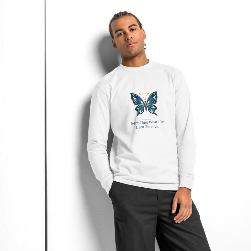 More than What I have been Through - Men's heavyweight long sleeve t-shirt