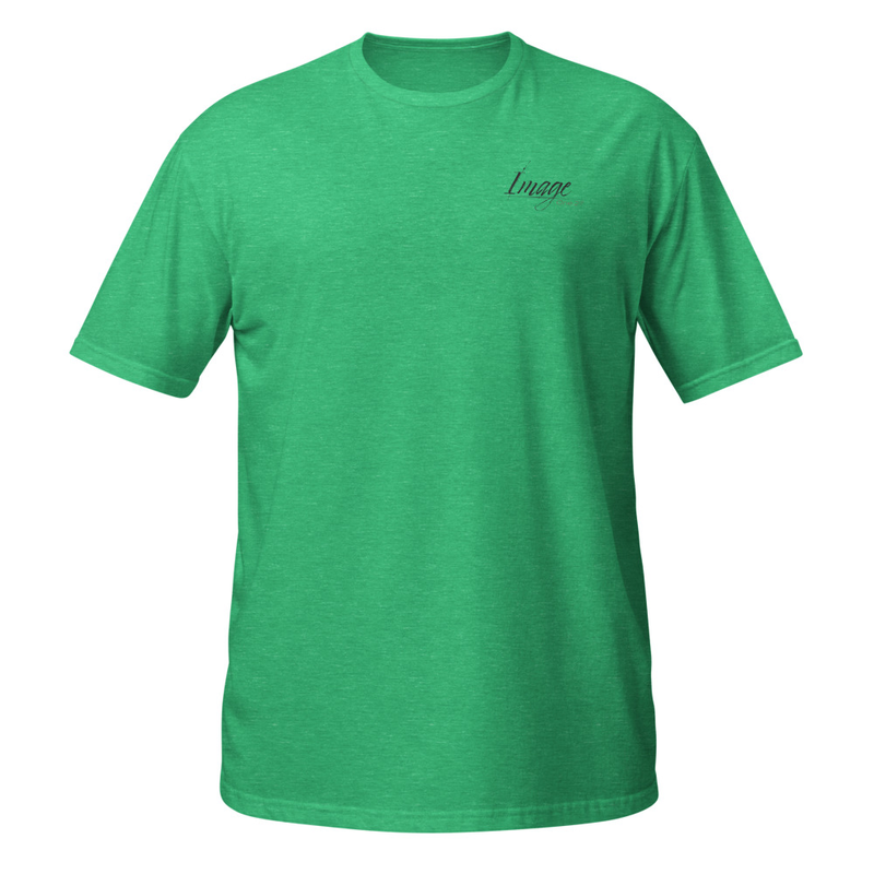 I AM Short-Sleeve Unisex T-Shirt – S, Heather Irish Green