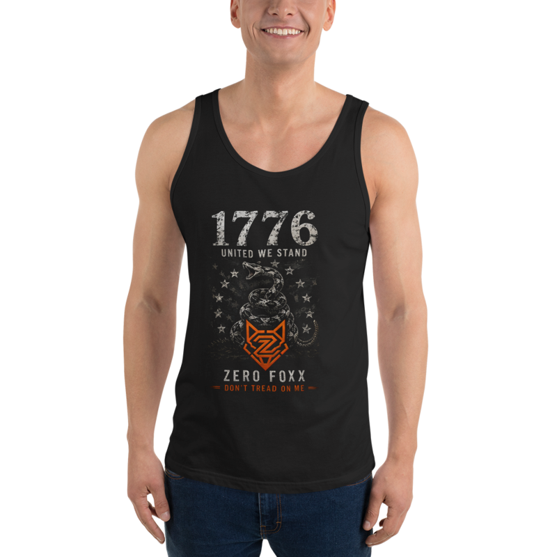 1776 — United We Stand | Tank Top — Black / XS