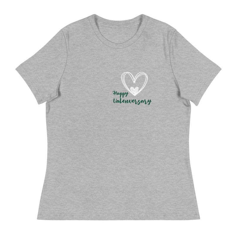 Women's Relaxed Valenversary Scribble Heart T-Shirt