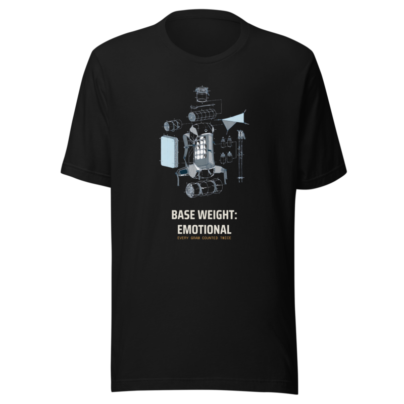 Base Weight: Emotional Tee (Artist Series) mockup