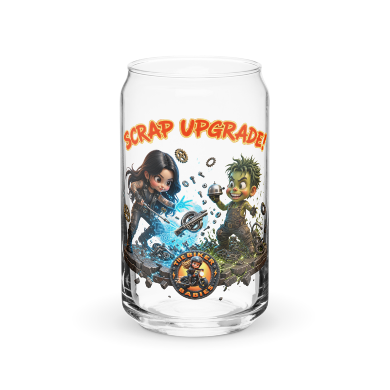 Scrap Upgrade 16oz Can Glass