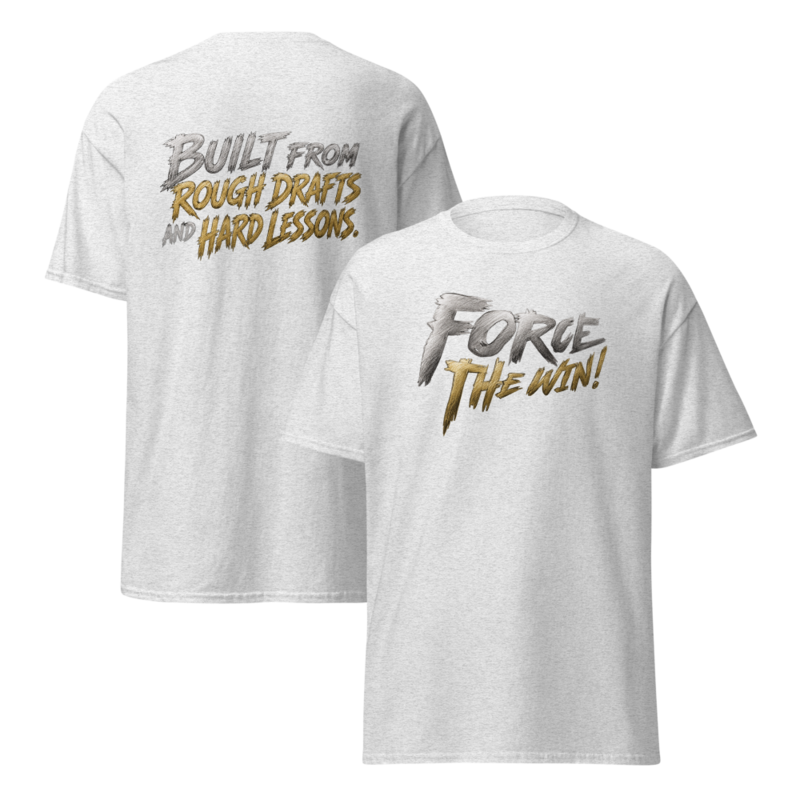 MADE FROM SCRATCH Classic T – S, Ash