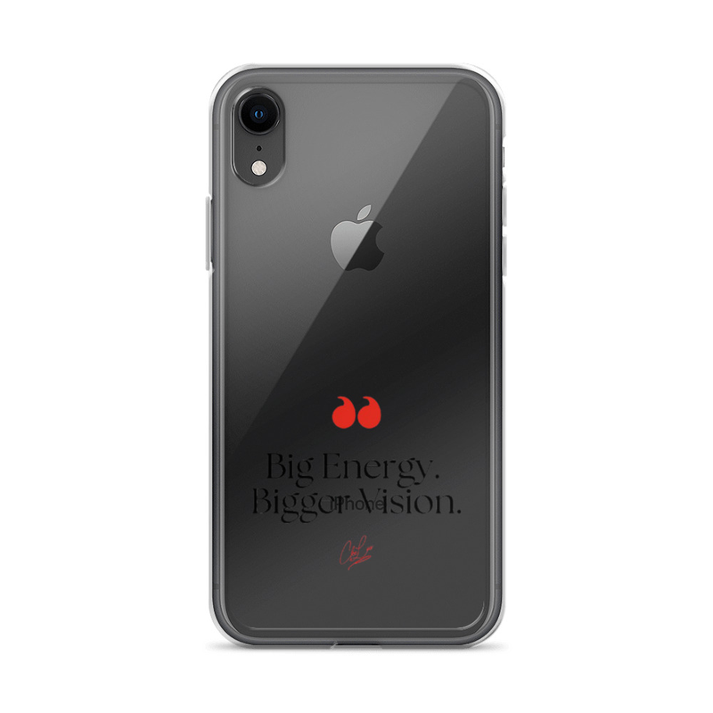 Big Energy. Bigger Vision. Clear Case for iPhone® – iPhone XR
