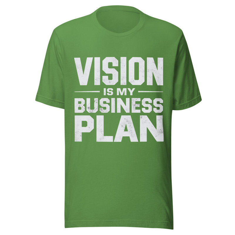 Vision is my Business Plan - Midnight Tone – S, Leaf
