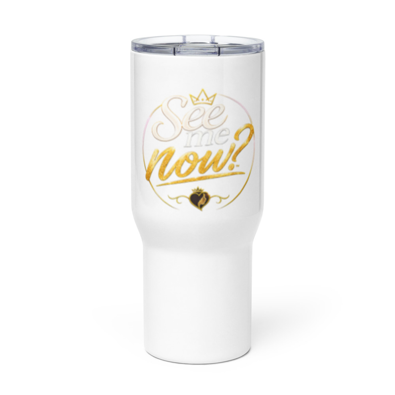 Travel & Sip mug with a handle