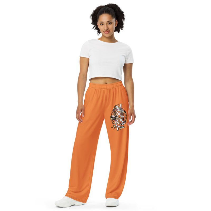 T Sexie Wide Legs Pants (Orange)