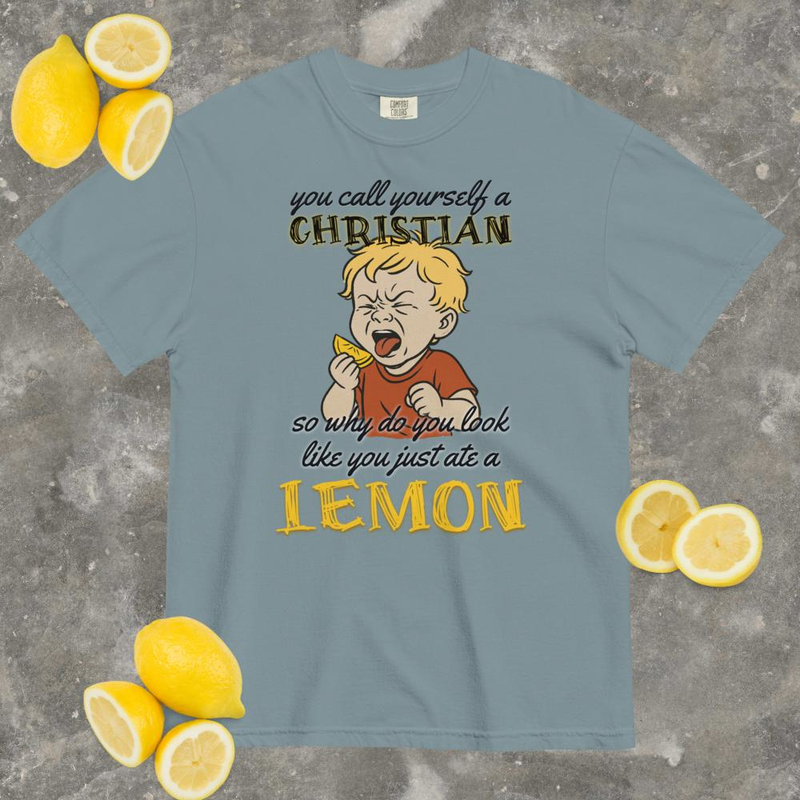 Lemon Christian - Comfort Colors