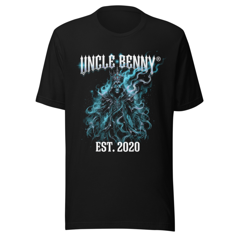 Uncle Benny ® Ghost Wraith Crown T-Shirt EST. 2020