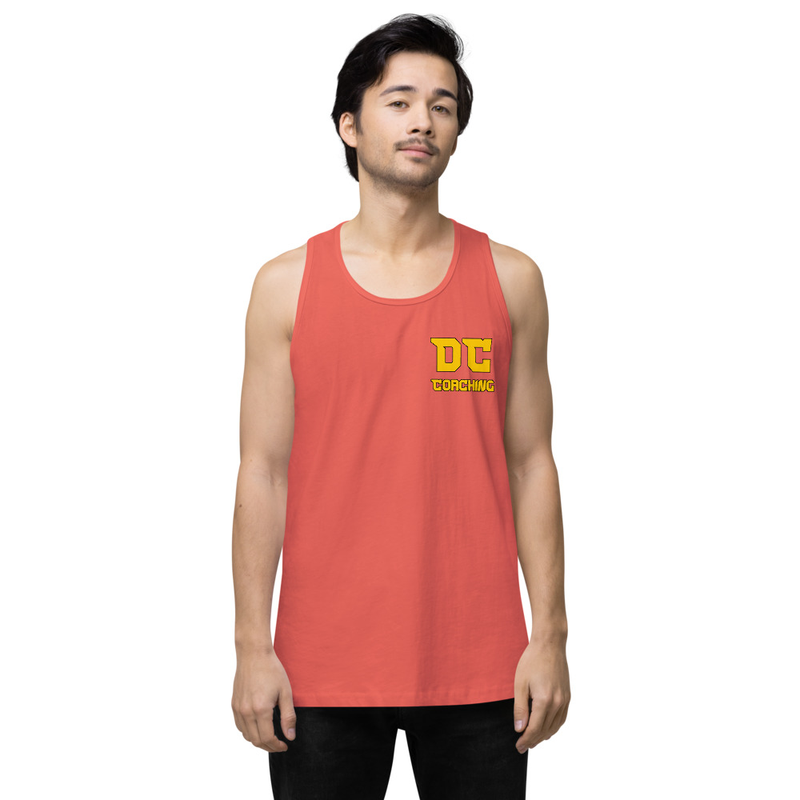 DC Coaching Muscle Shirt – 2XL, Coral