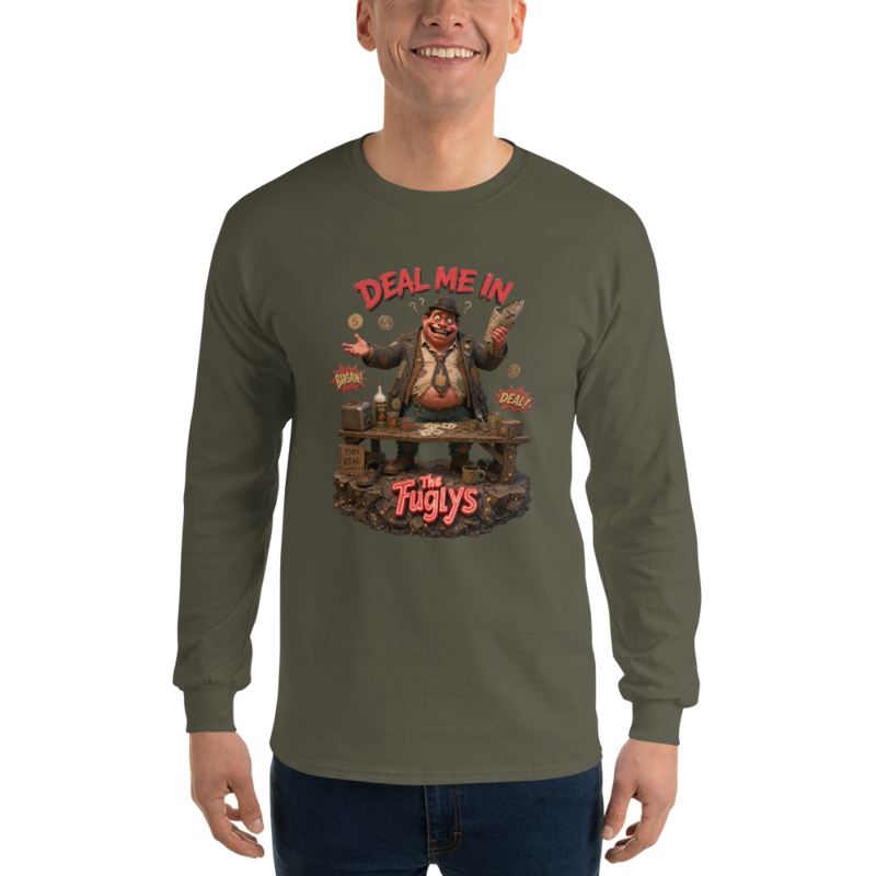 Hucklebob - Deal Me In Long Sleeve