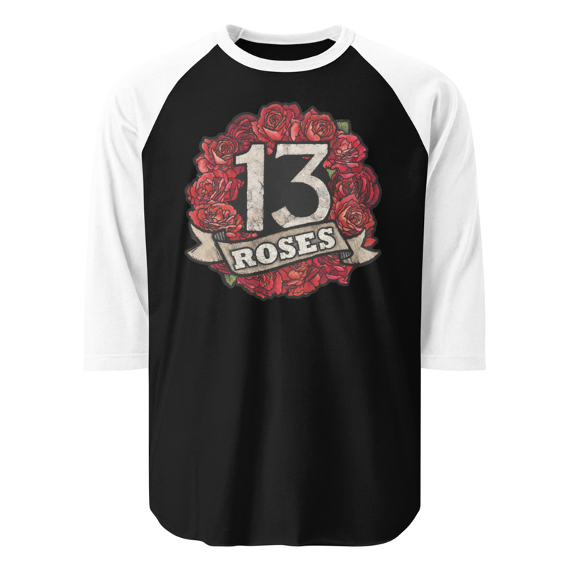 3/4 sleeve raglan shirt