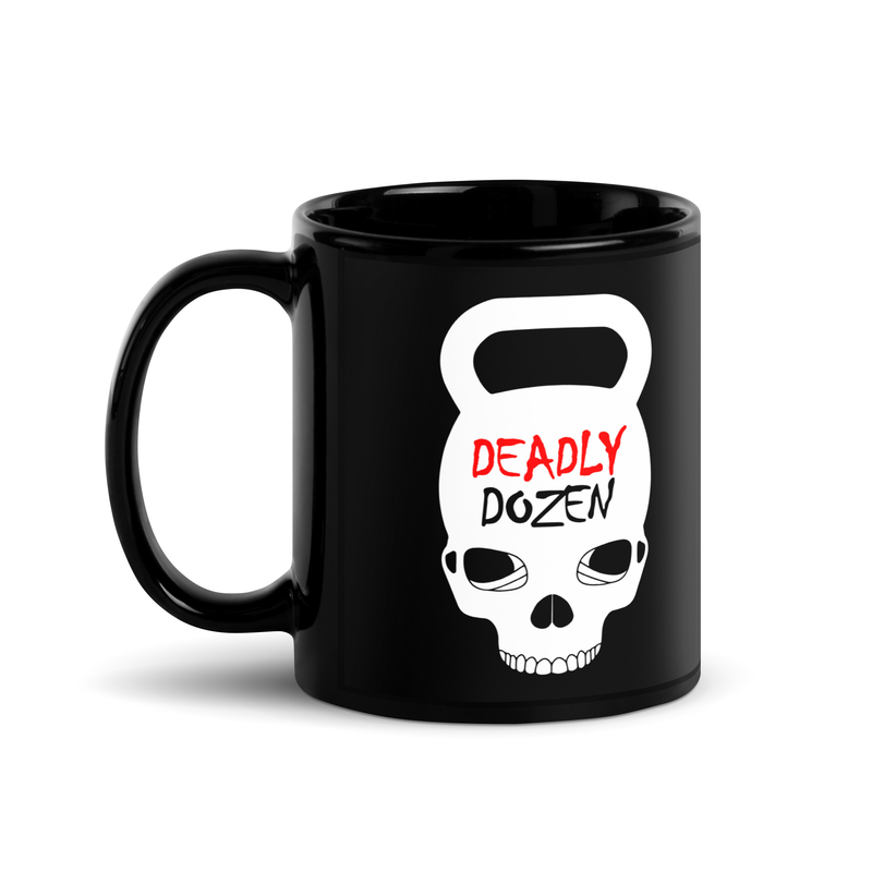 Black Simple Mori Mug