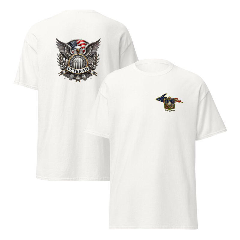 Alger County Veteran Unisex classic tee – XL, White
