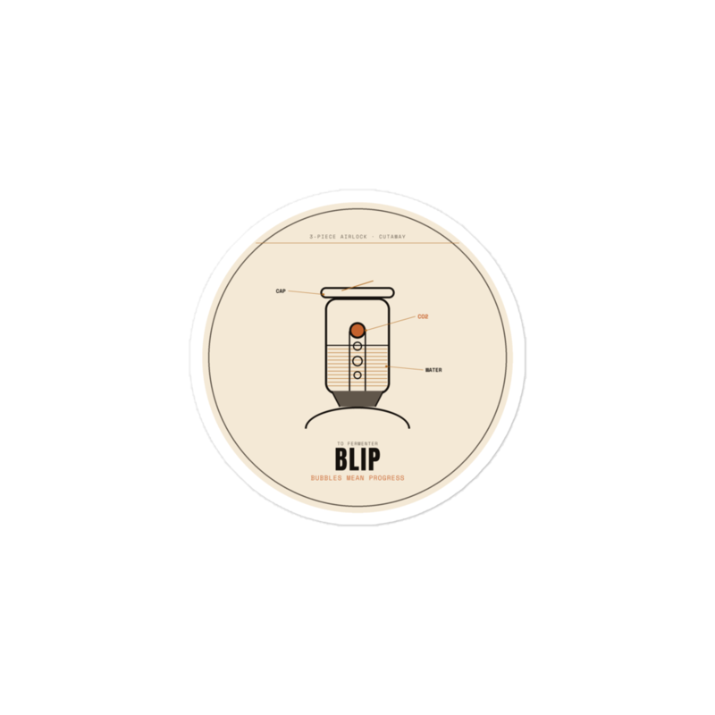 Blip Sticker mockup