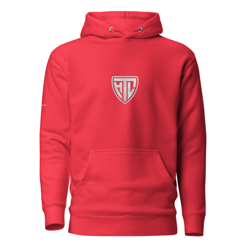 Unisex White HTL Logo Hoodie