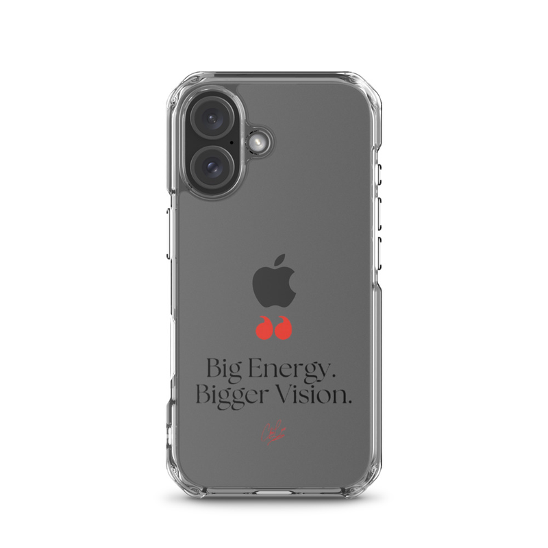 Big Energy. Bigger Vision. Clear Case for iPhone® – iPhone 16
