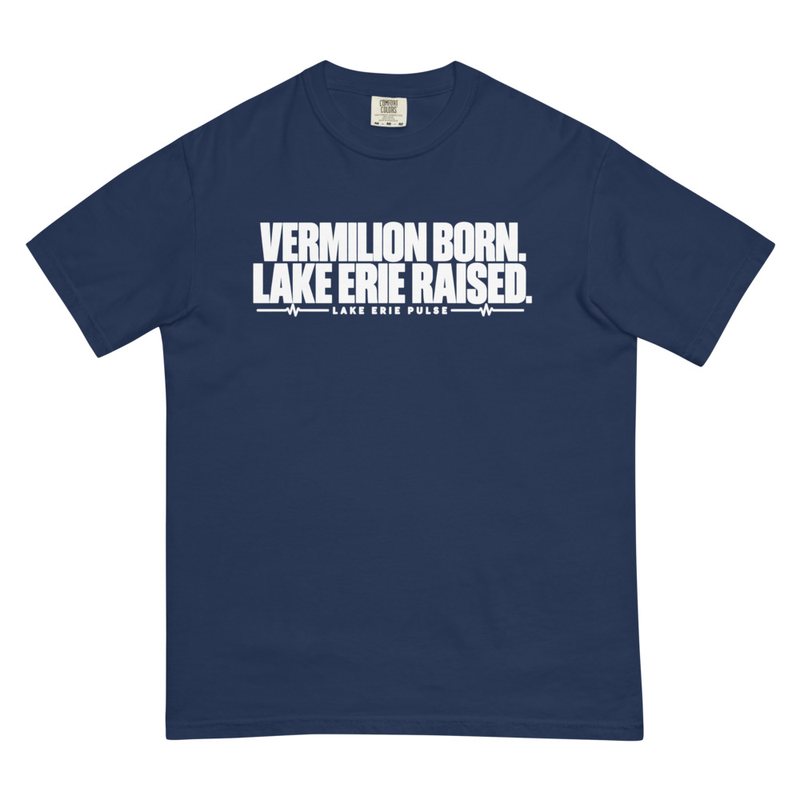 Unisex T-Shirt Vermilion Born Lake Erie Raised